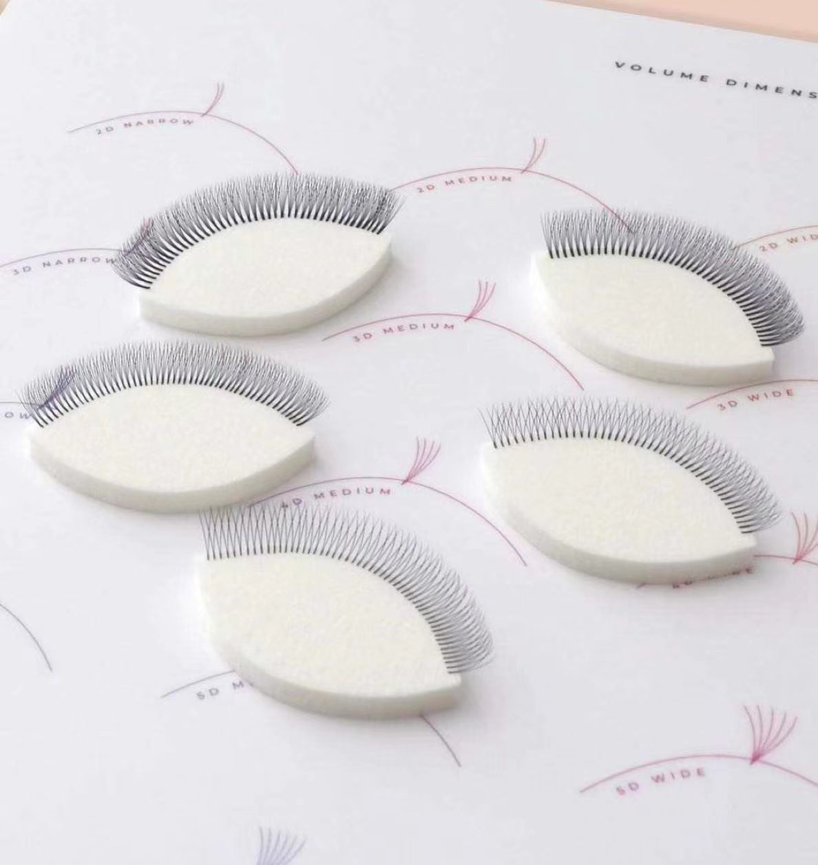 ♡ Eyelash Practice sponge ♡